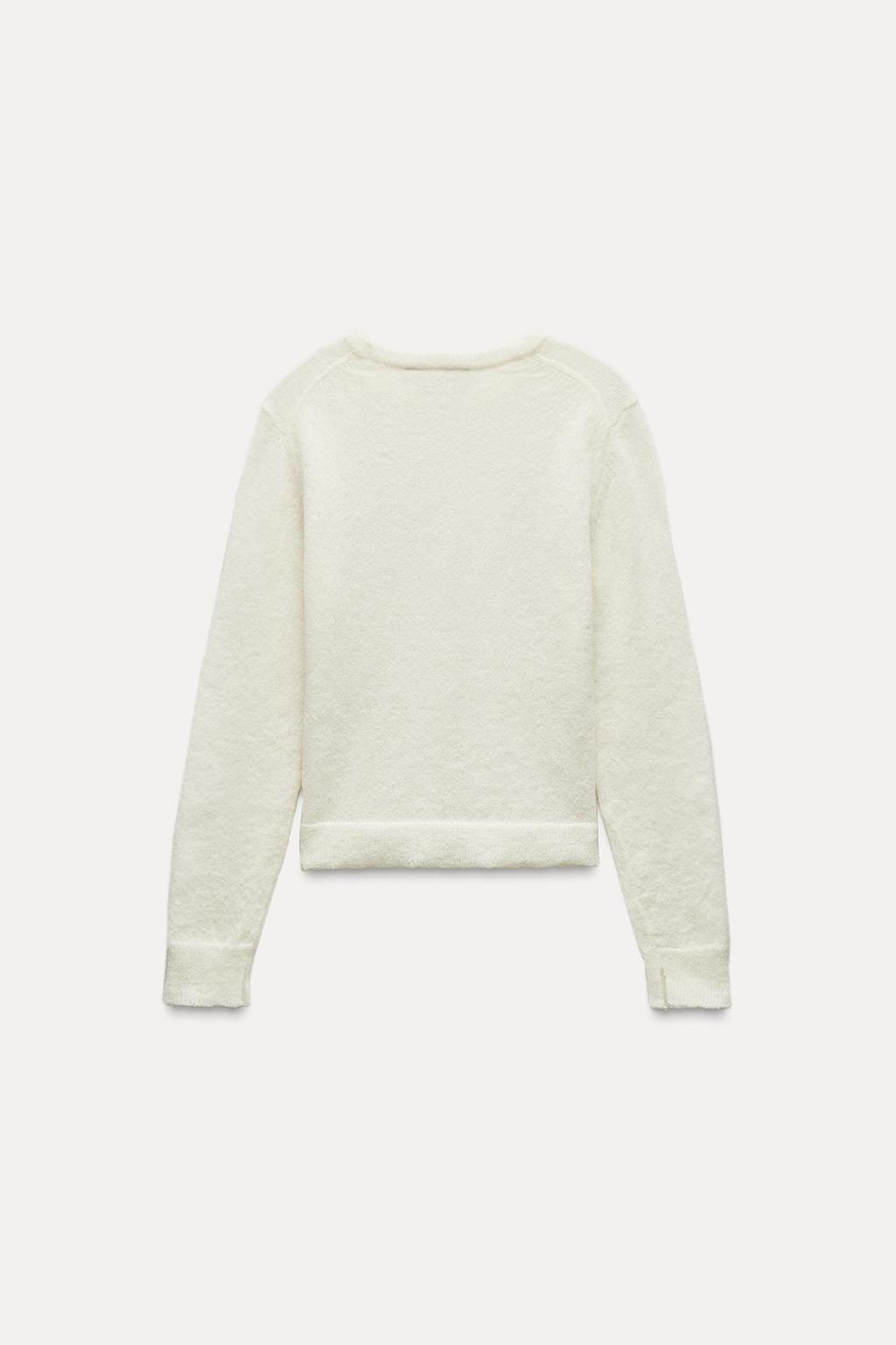 FINE KNIT SWEATER - Zara фото 9