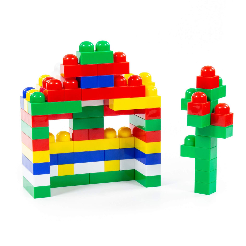 Конструктор Юниор (93 элемента) (в мешке) - Полесье фото 6