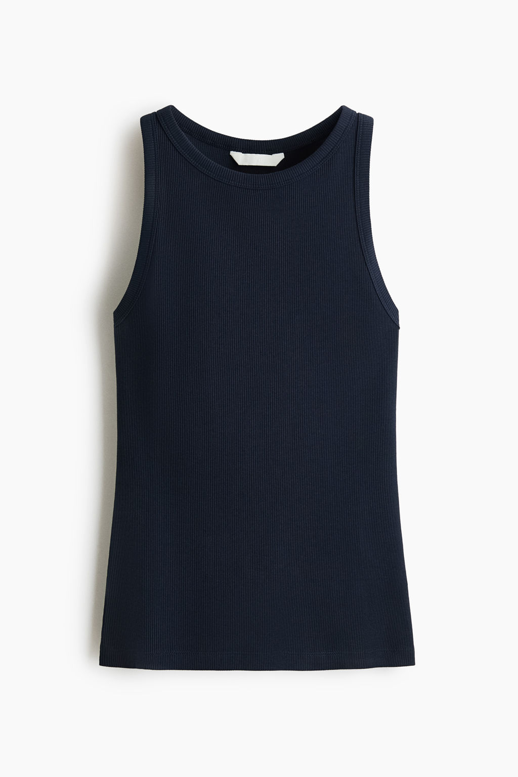 Camiseta sin mangas en algod?n acanalado - H&m фото 6