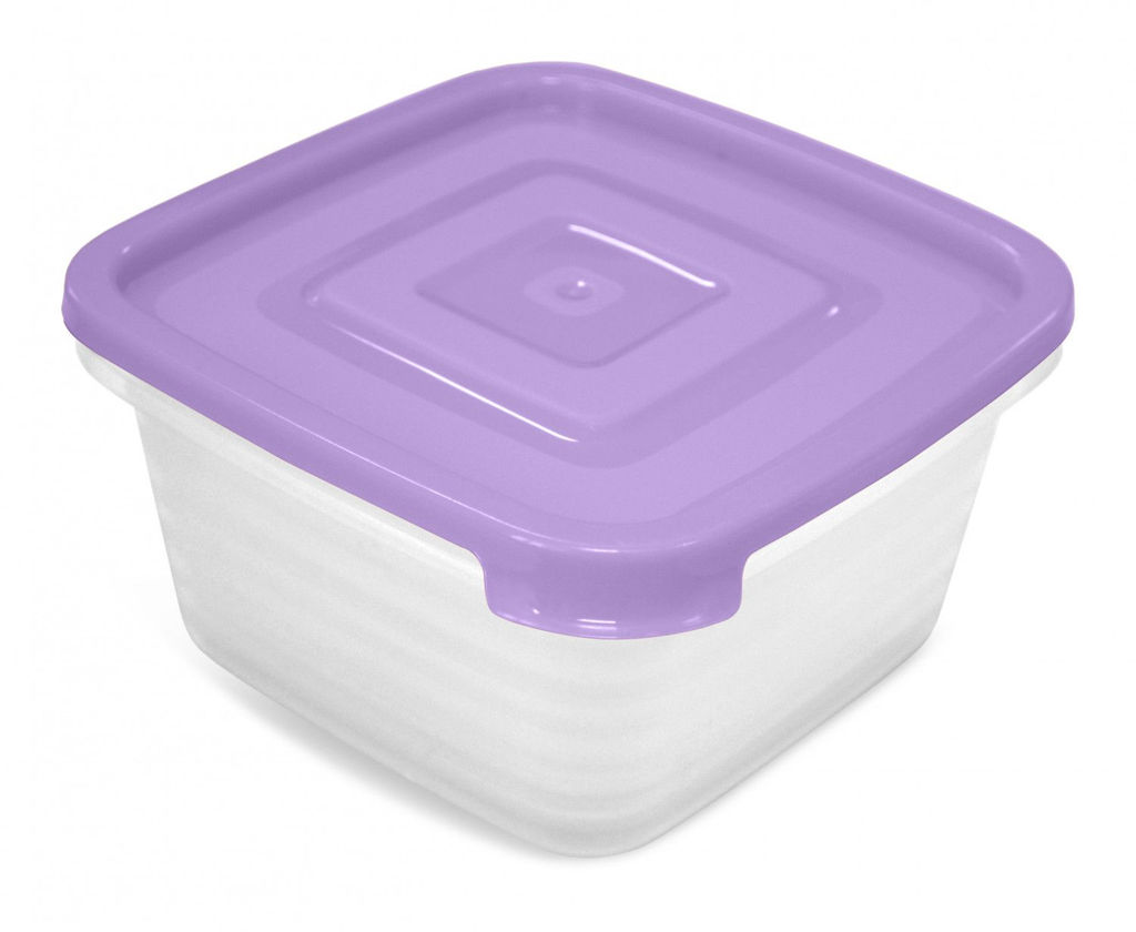 Контейнер для продуктов СВЧ "Унико" квадр. 0,45 л арт.С208