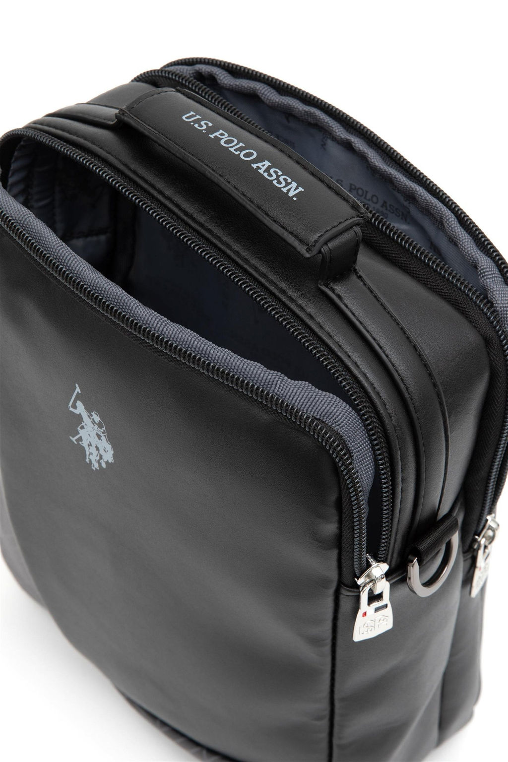 Мужская черная сумка - U.s. polo assn фото 5