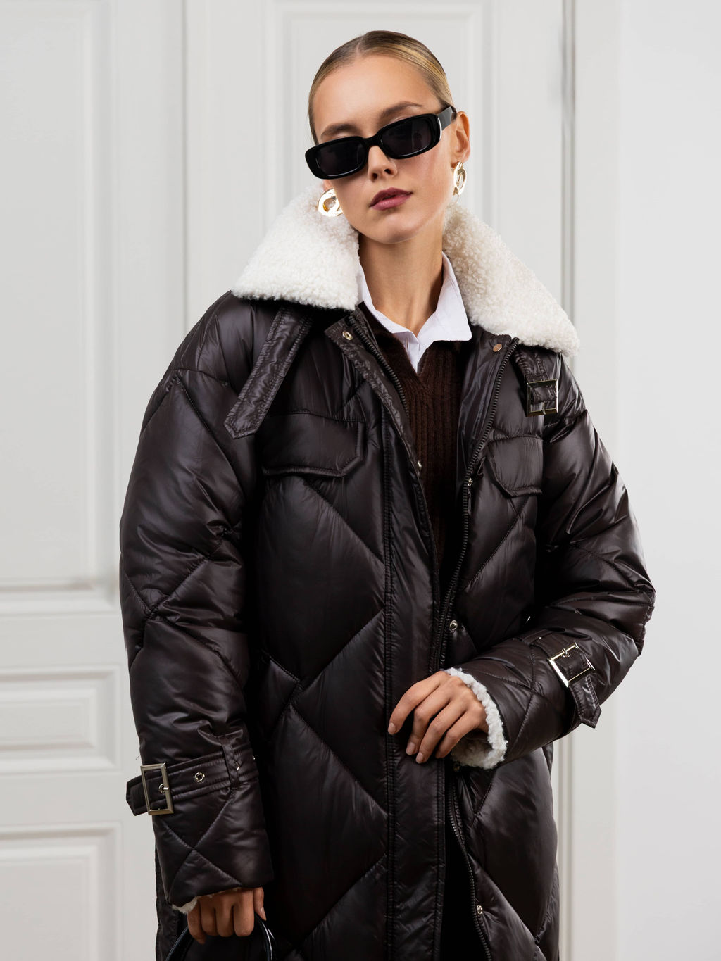 Пуховик женский HOOPS, арт. 81828zm  фото 9