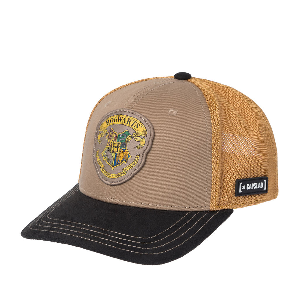 Бейсболка CAPSLAB арт. CL/HP3/1/PCS/HOG Harry Potter Hogwarts (бежевый / черный)