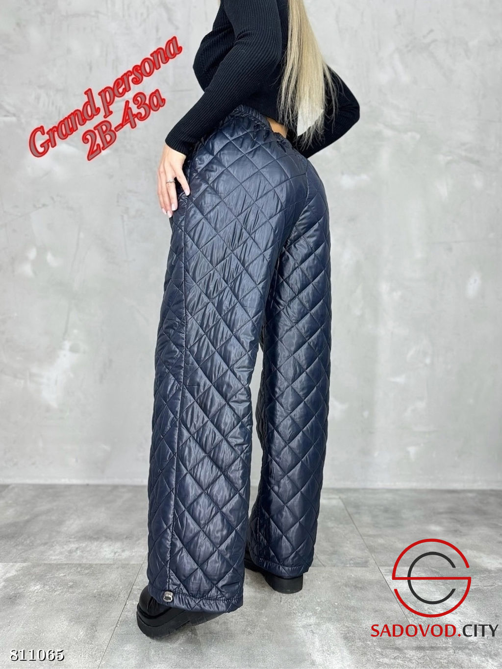 Теплые штаны на резинке - Bruno фото 3