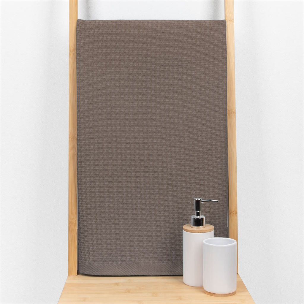 Полотенце 21С105-ШР+Гл 65*95 "Суфле плюс" цв. 1212 рис. 815 бежево-коричневый