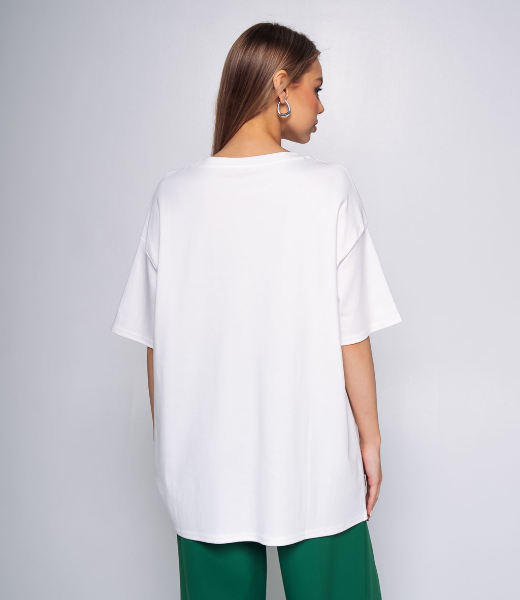 Футболка #КТ2312 (1), белый