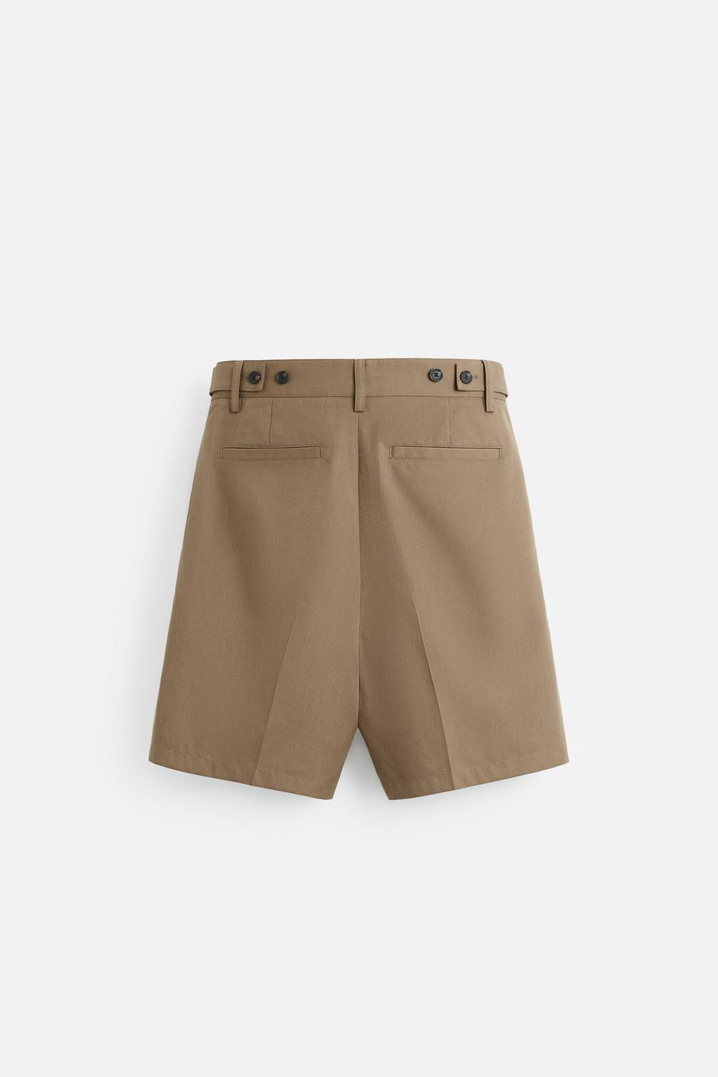 REGULAR-FIT BERMUDA SHORTS - Zara фото 9