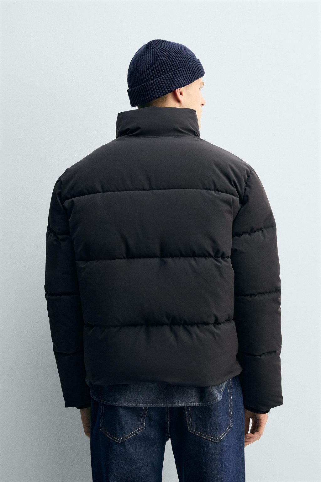 CAZADORA ACOLCHADA WATER REPELLENT / Negro - Zara фото 3