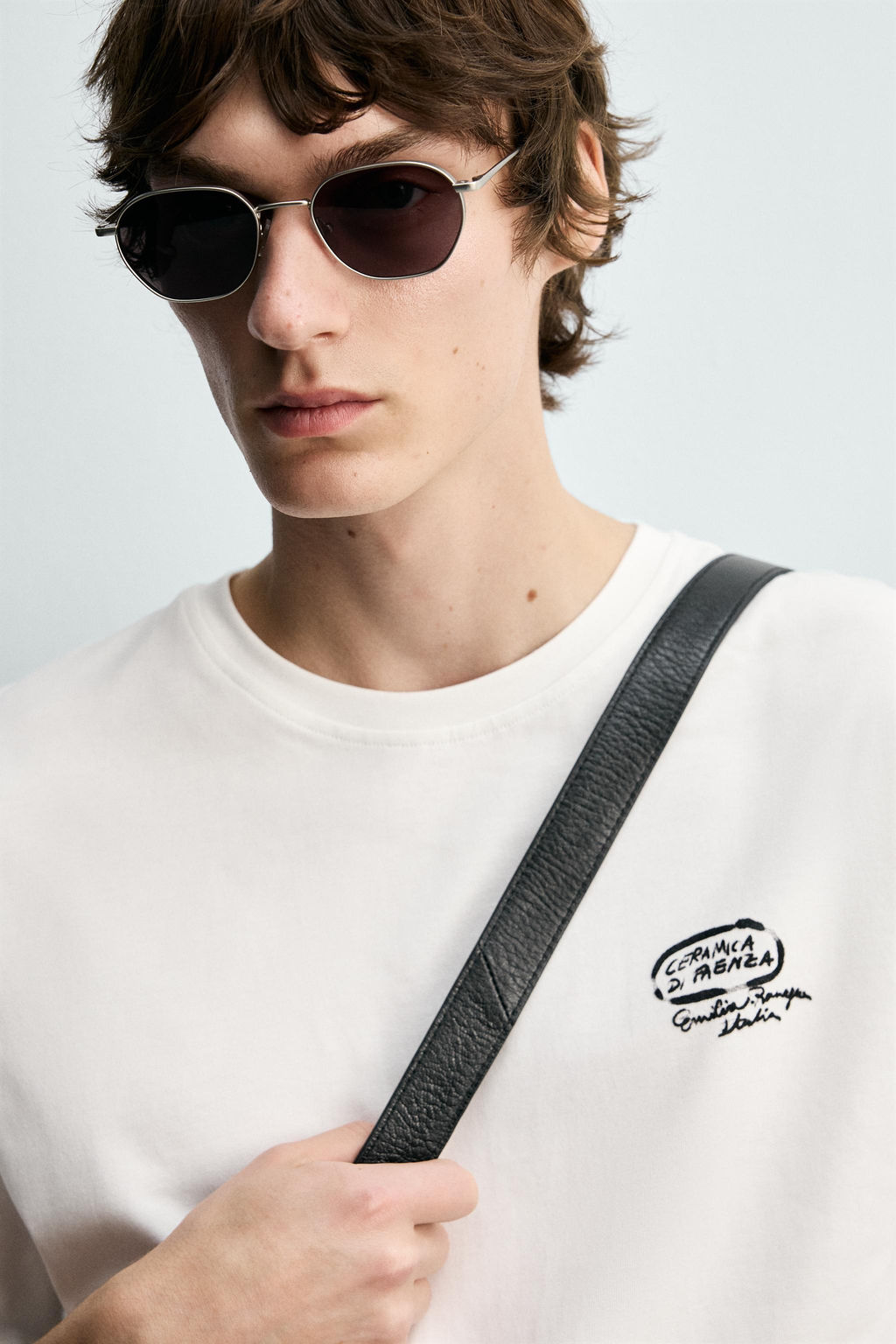 CAMISETA ESTAMPADOS CER?MICA / Blanco - Zara фото 6