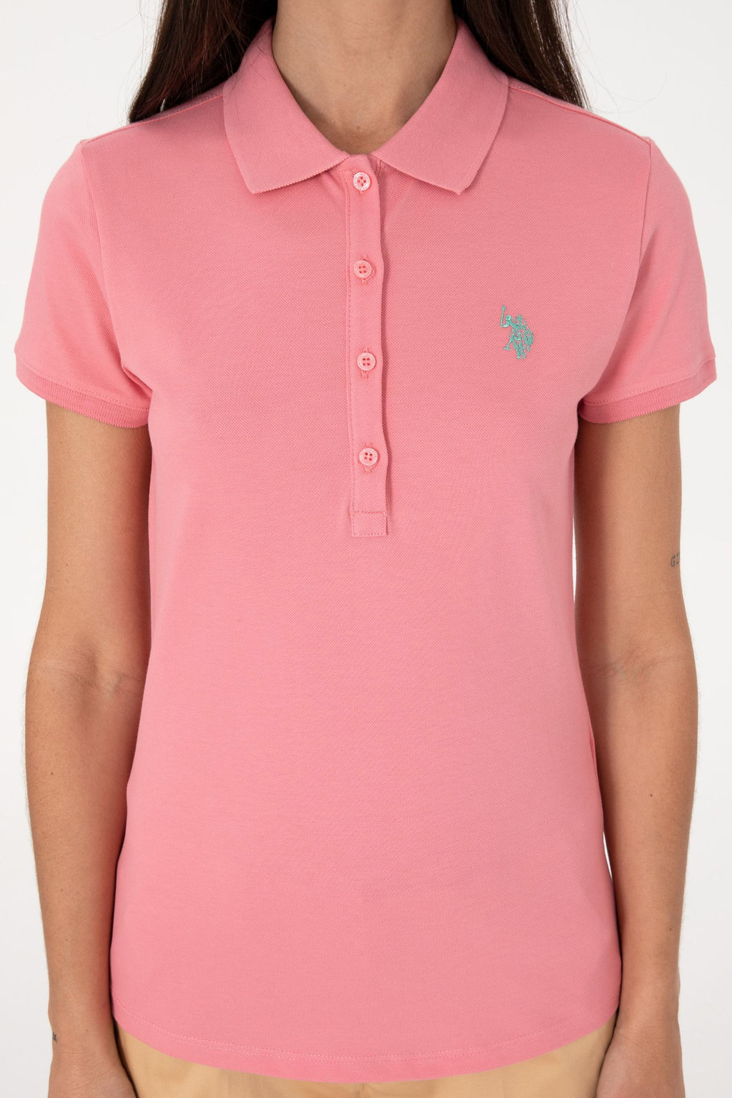 Kad_n Pembe Basic Ti__rt - U.s. polo assn фото 5