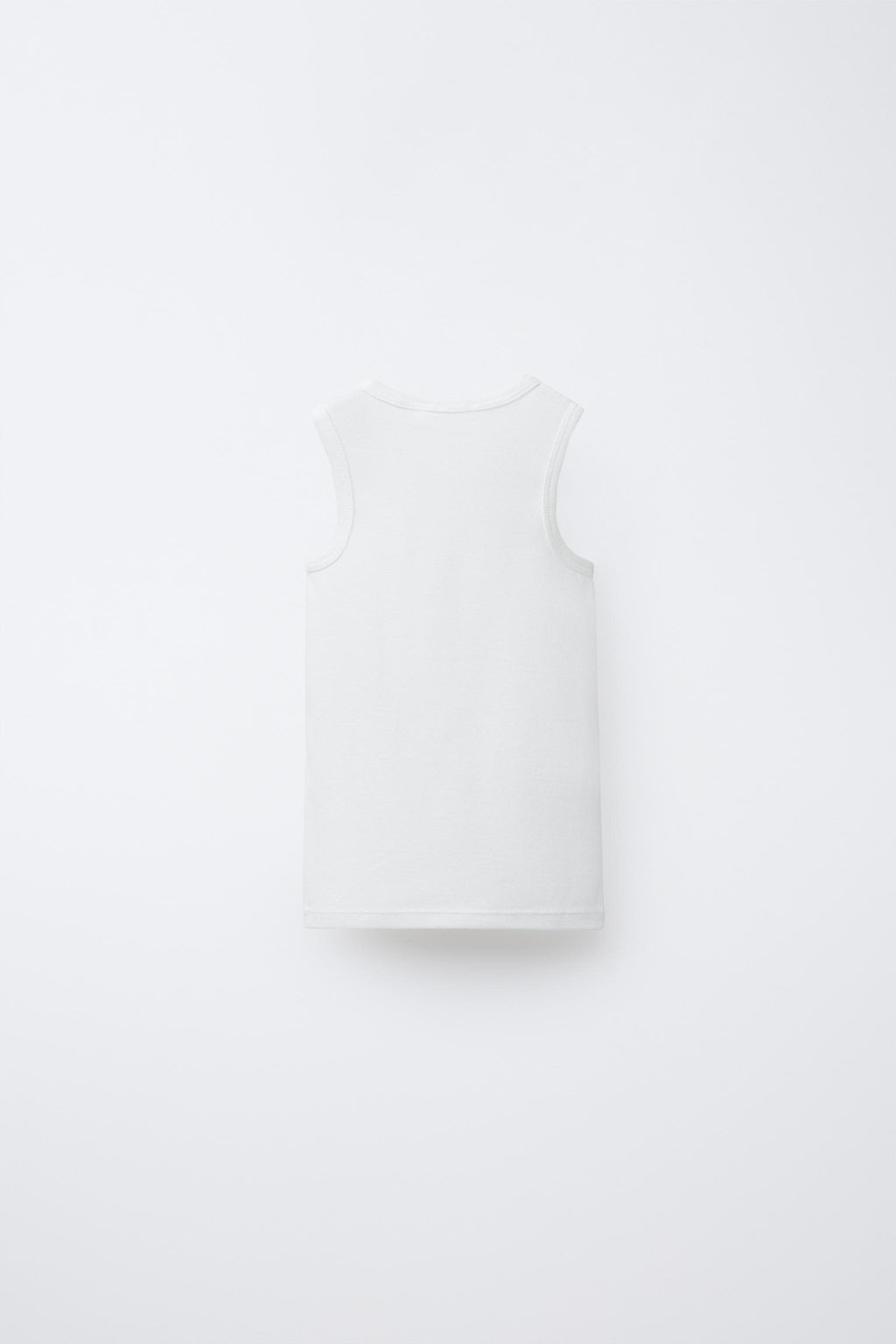 PACK TRES CAMISETAS MANGA SISA / Blanco - Zara фото 3