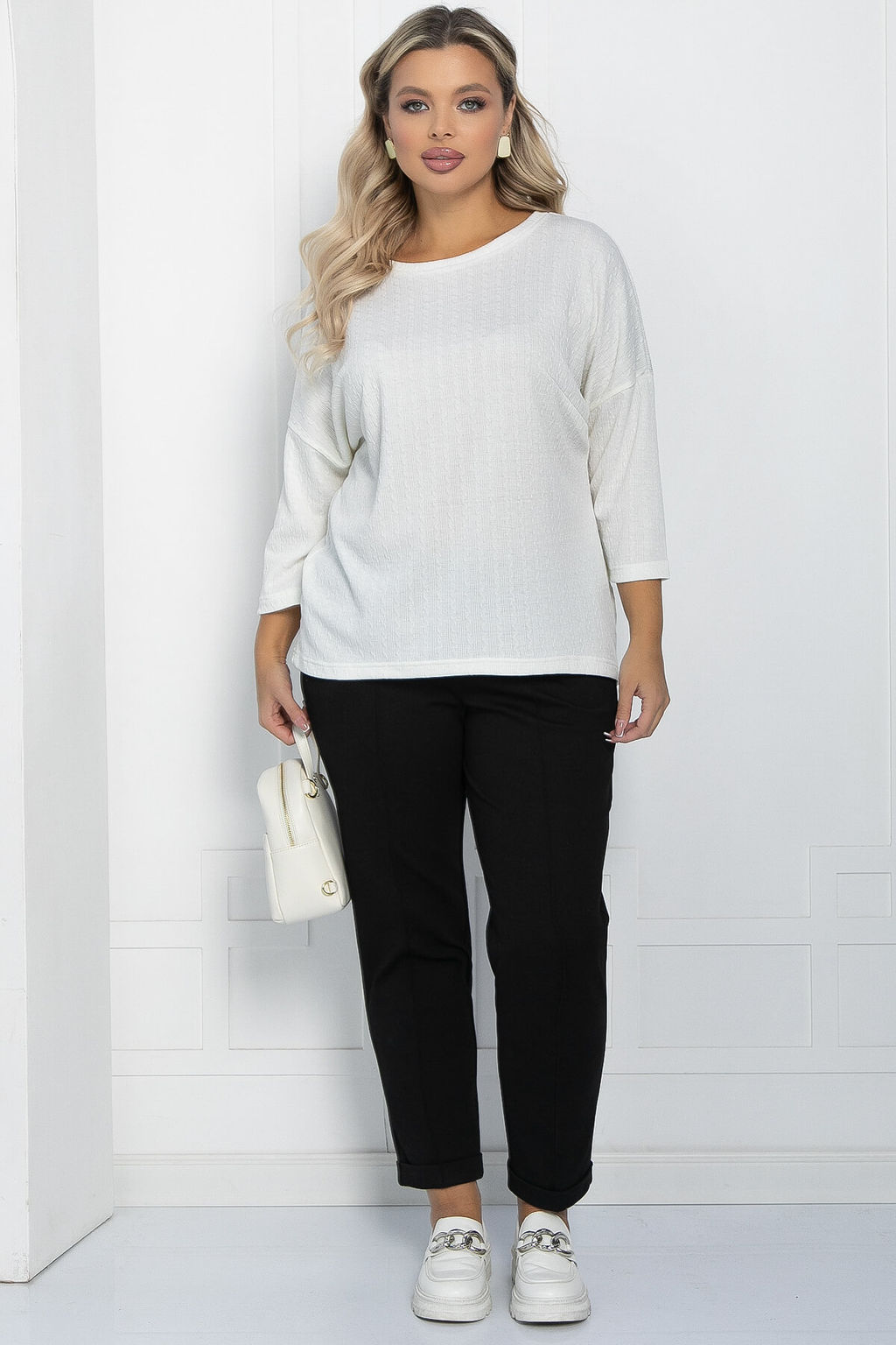 Брюки Адидже (черные) Б11377 - Lt collection фото 5