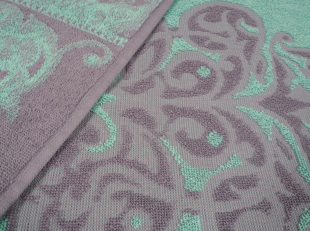 1с105.413ж1 ЛЕГЕНДА (мятный2) Полотенце махровое 50х30 см