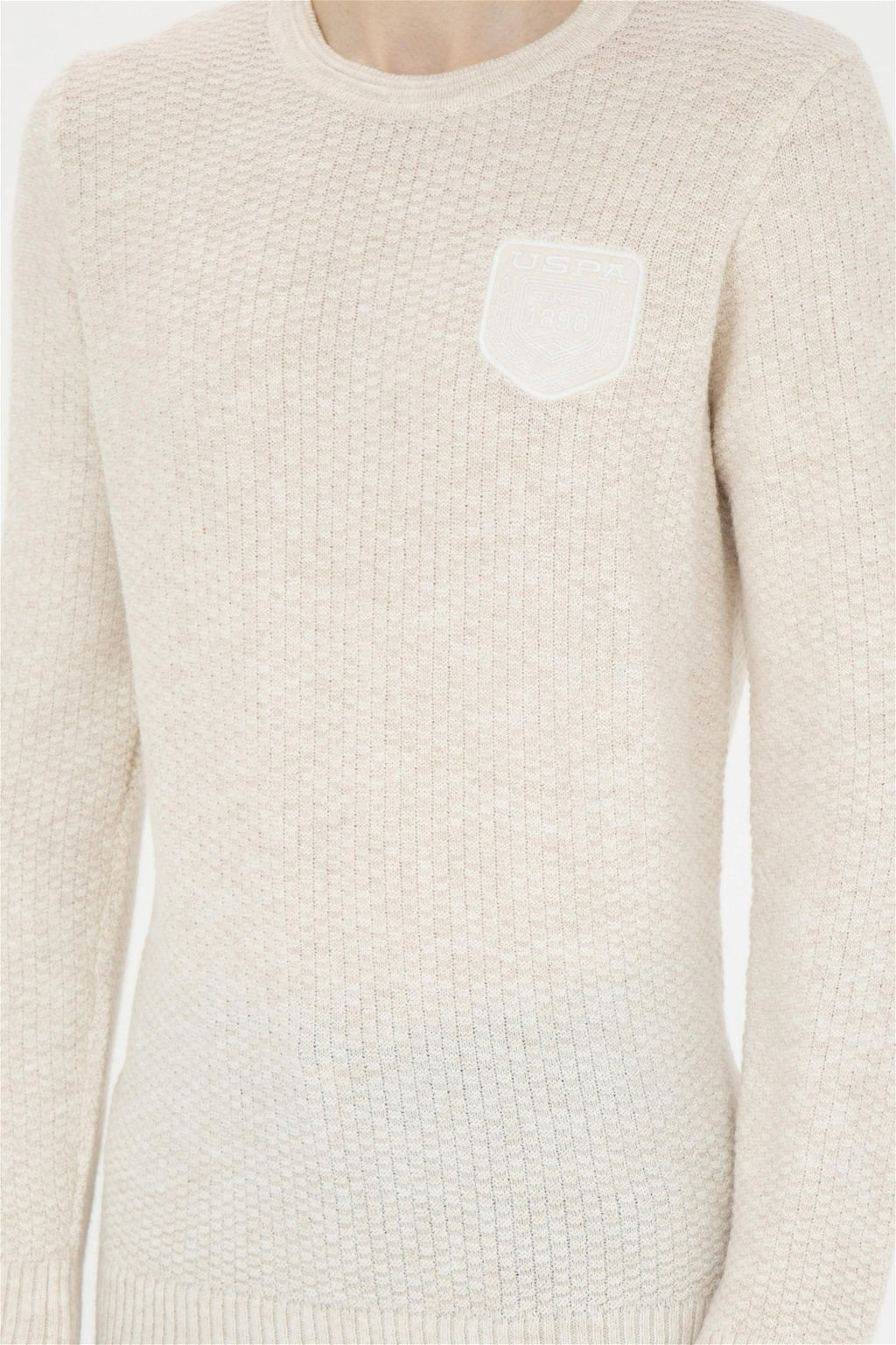 U. S. Polo Assn / Мужской свитер с камнем - U.s. polo assn фото 6