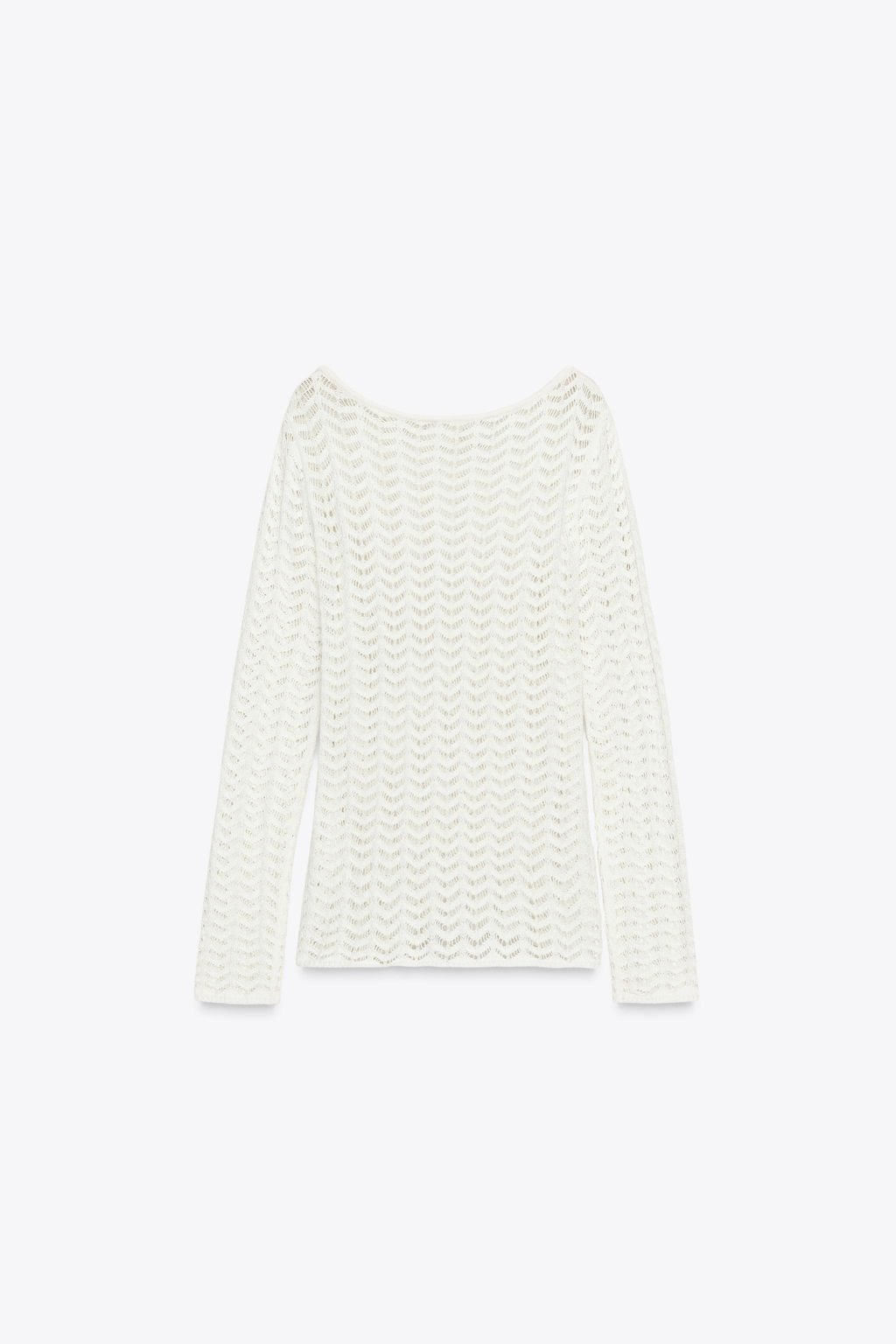 TEXTURED KNIT SWEATER - Zara фото 4
