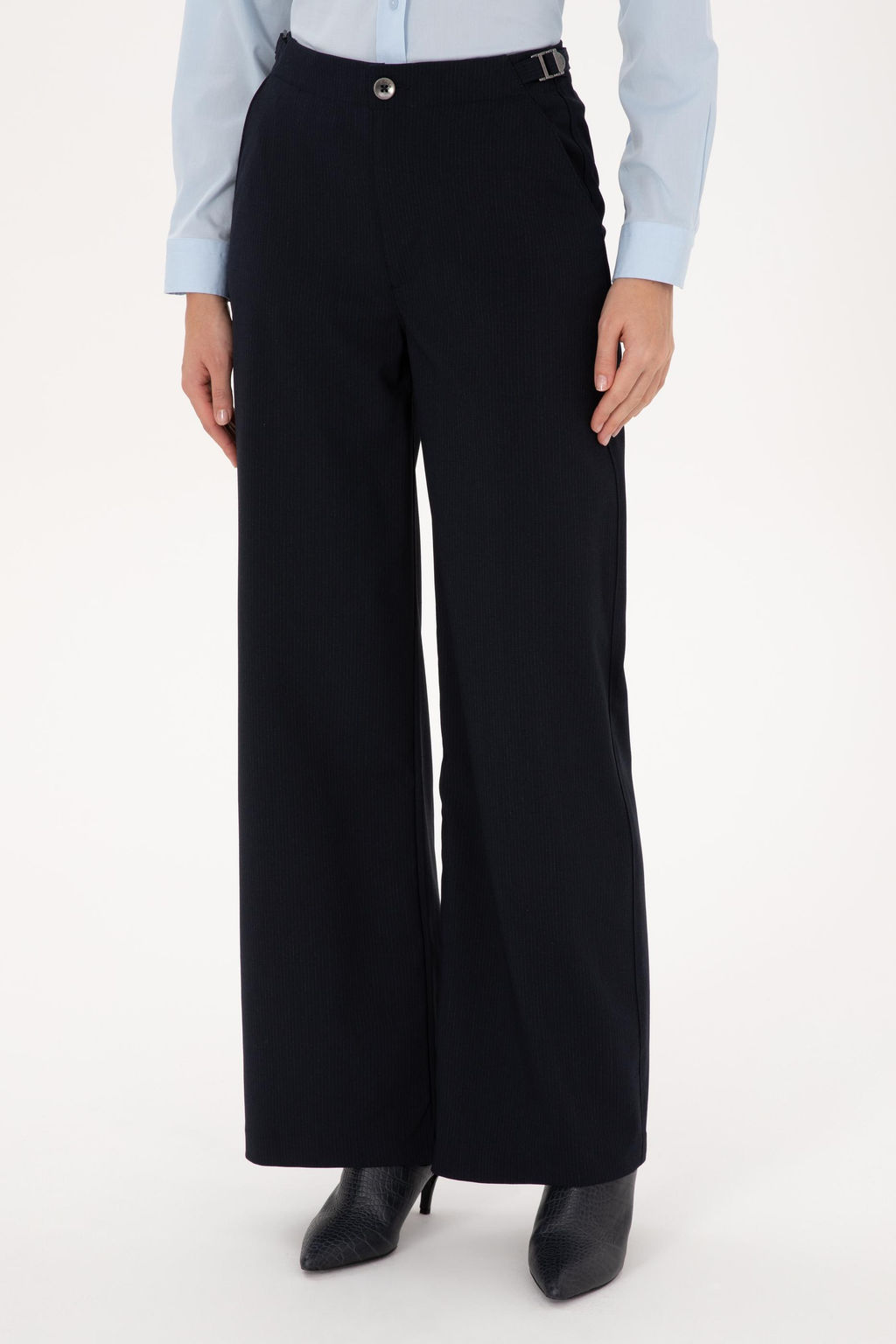 Kad_n Lacivert Kanvas Pantolon - U.s. polo assn фото 2