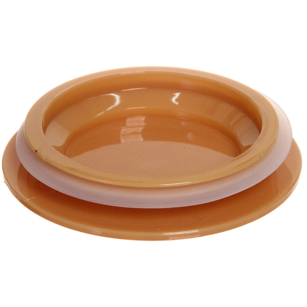 Банка для продуктов пластиковая "BAMBOO" 400мл круглая