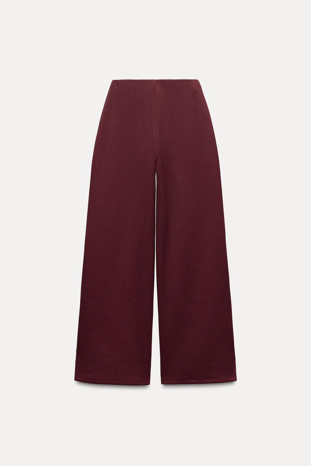 INTERLOCK KNIT TROUSERS WITH VENTS - Zara фото 23