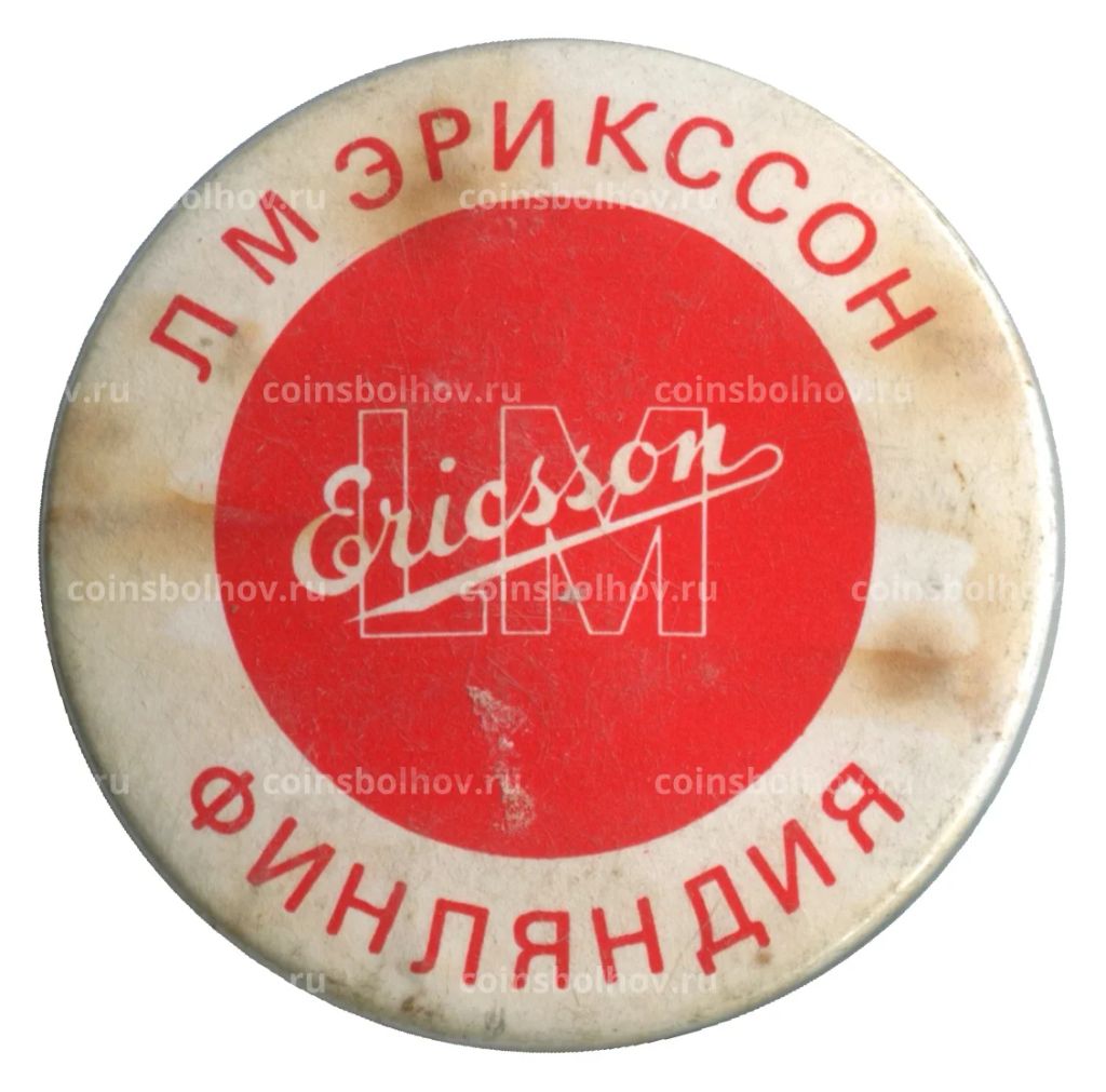 Значок рекламный Ericsson
