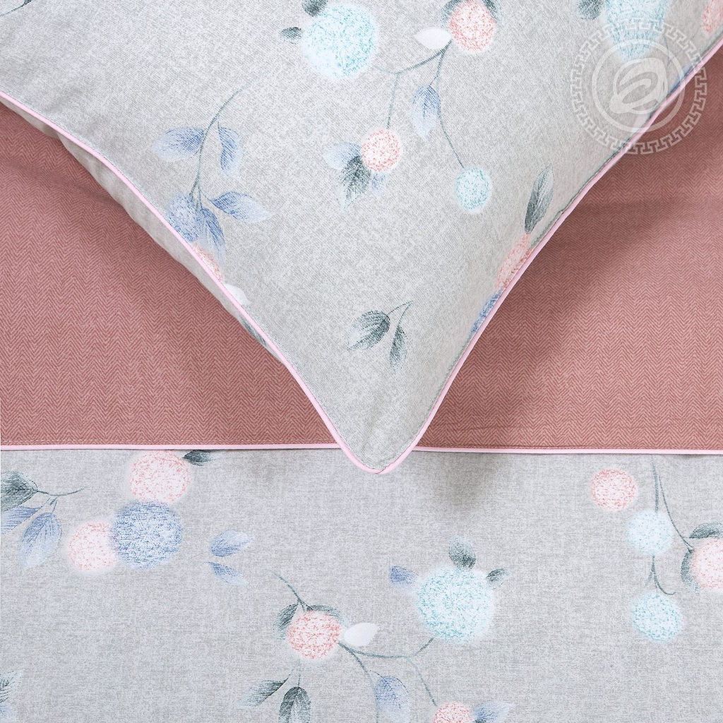 Постельное белье Ортея (велюр) Евро/Пододеяльник: 1 шт. - 220*200; Простыня: 1 шт. - 260*240; Наволочка: 2 шт. - 70*70; Наволочка: 2 шт. - 50*70; Велюр - Арт элегант фото 6