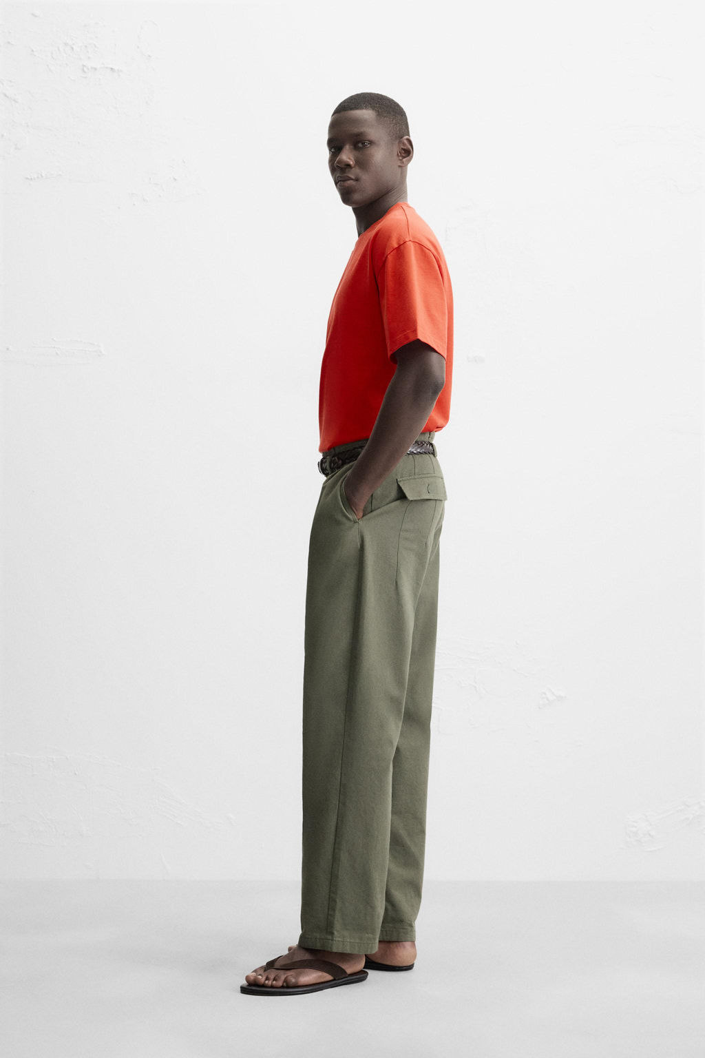 BASIC HEAVYWEIGHT T-SHIRT - Zara фото 4