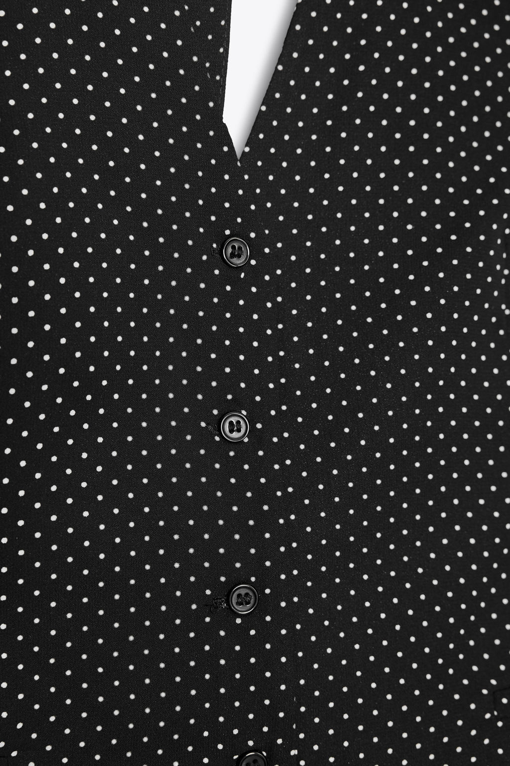 POLKA DOT WAISTCOAT TOP - Zara фото 6
