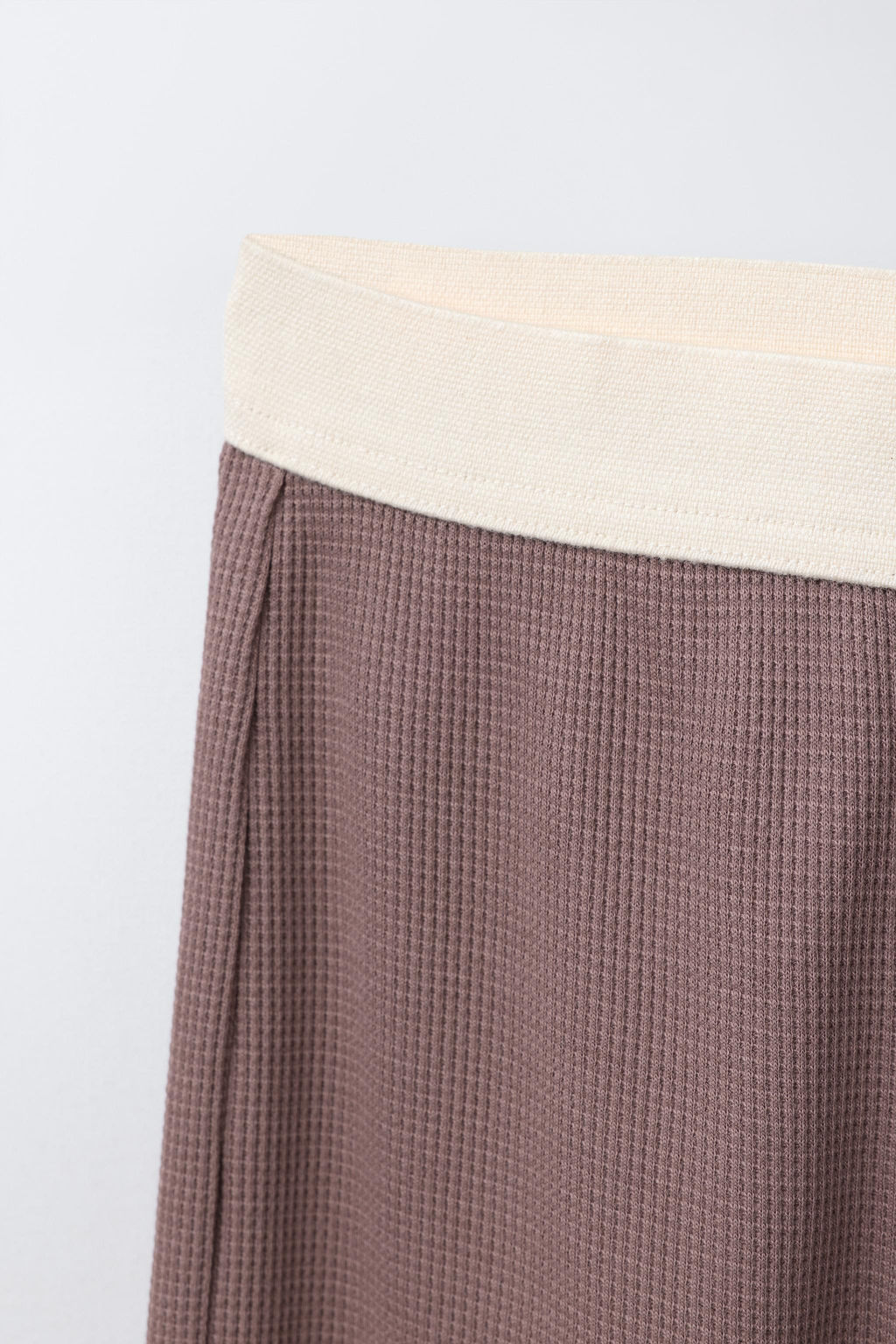 AGES 6-14 / WAFFLE KNIT PYJAMAS WITH EMBROIDERED TEXT - Zara фото 7