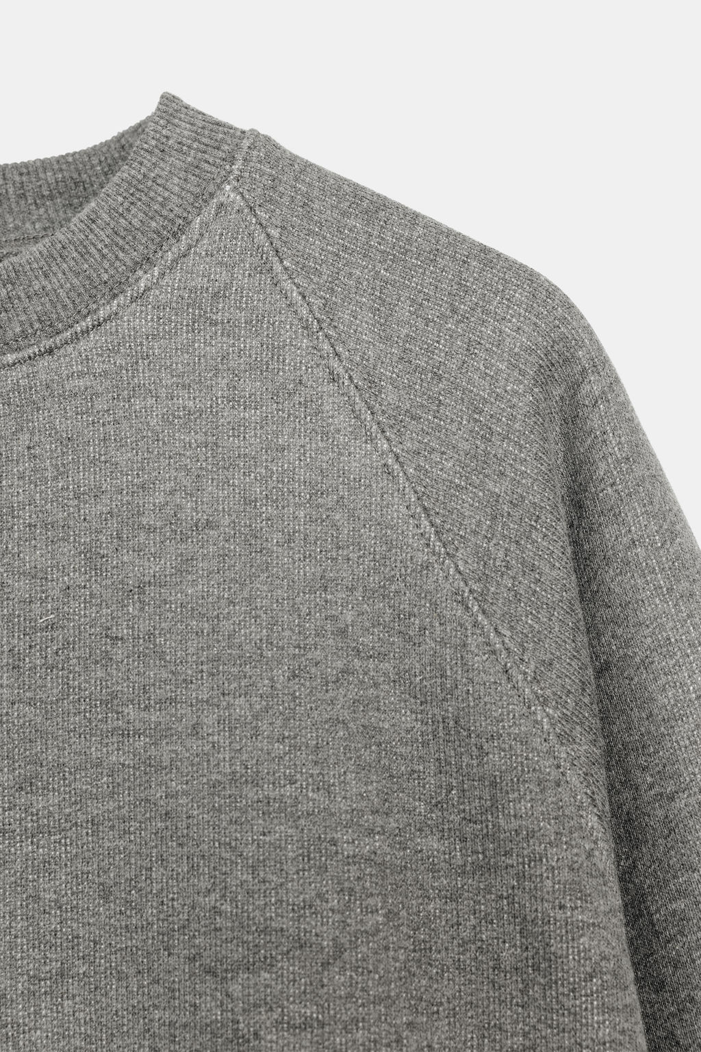 OVERSIZE RIB SWEATSHIRT - Zara фото 6