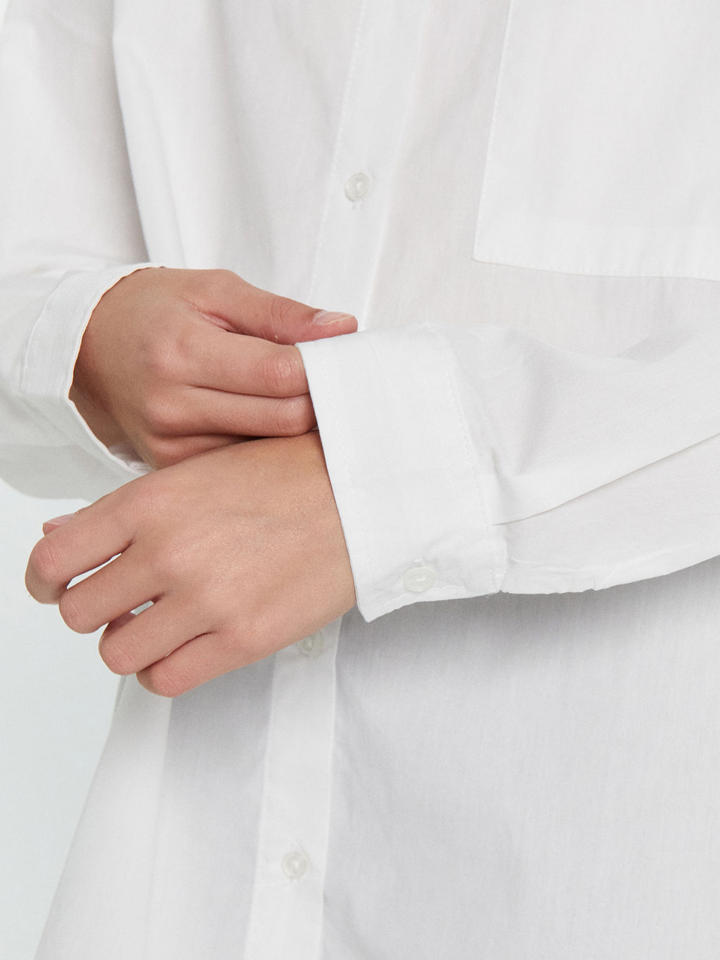 Рубашка для девочек в белом цвете - Mark formelle фото 6