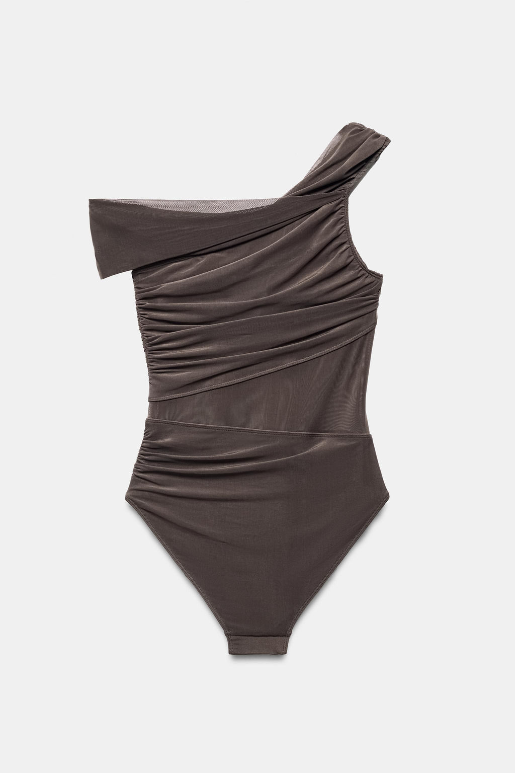 BA?ADOR ASIM?TRICO TUL CUT OUTS / Gris - Zara фото 6
