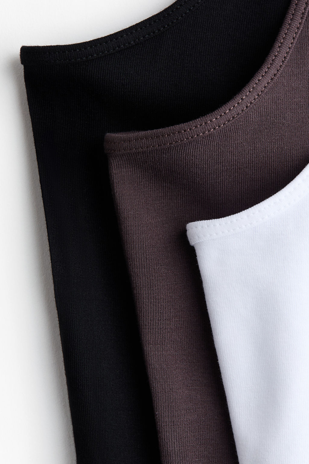 Pack de 3 tops de algod?n con tirantes finos - H&m фото 2