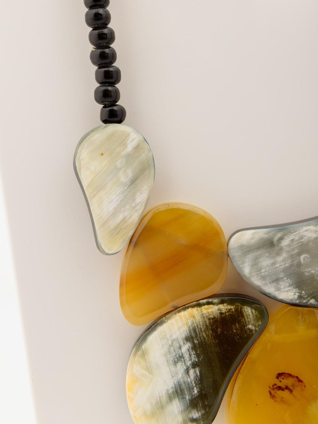 Украшение колье из рога № Р-240 - Ганг фото 2