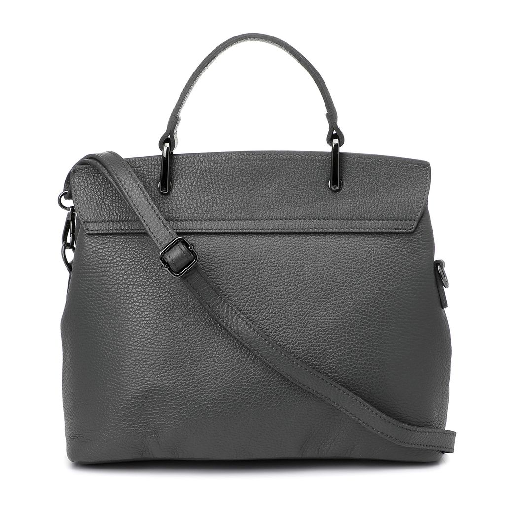 Женская сумка с ручкой DIVAS BAG Артикул 2586144, темно-серый  фото 4