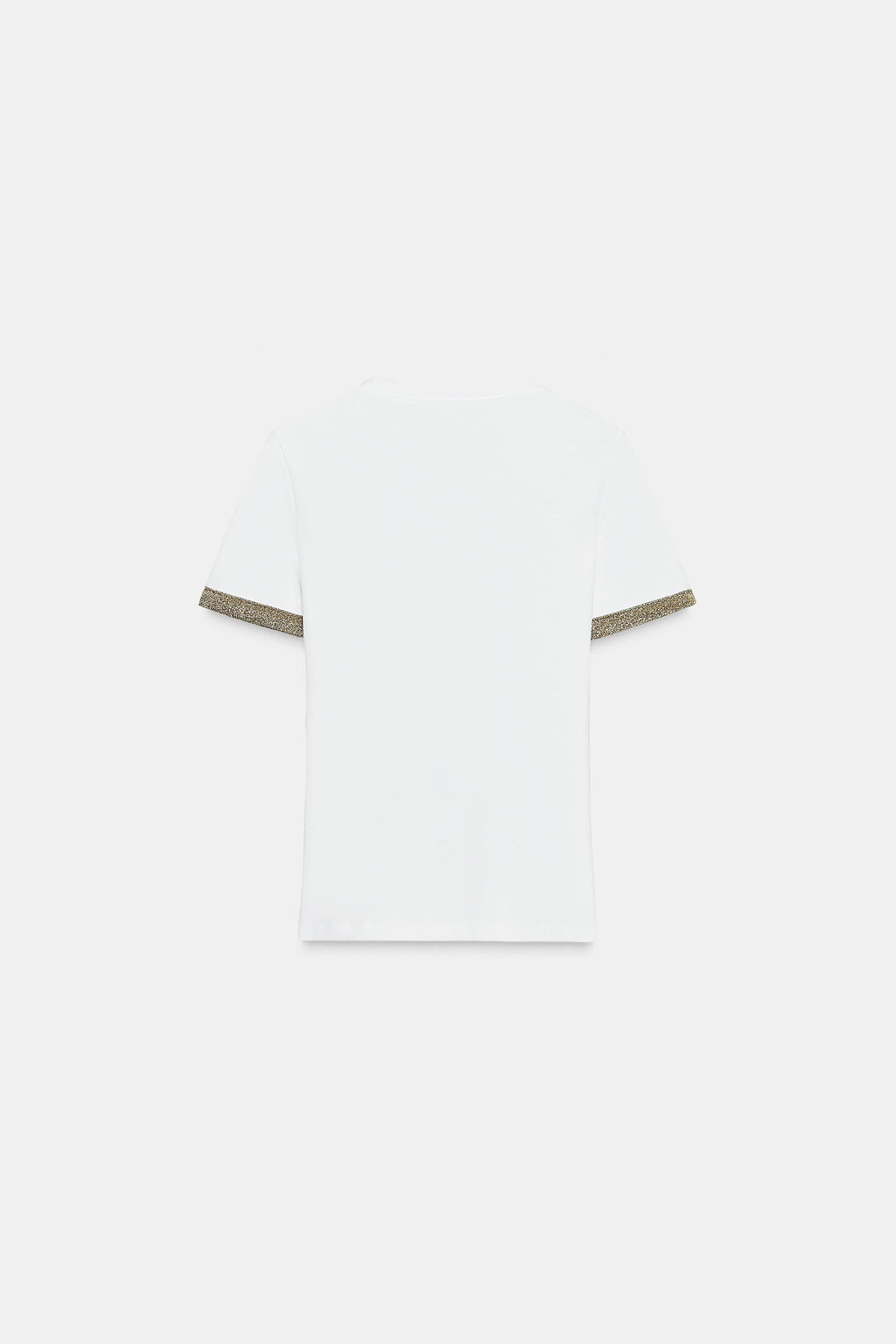 METALLIC THREAD T-SHIRT - Zara фото 22