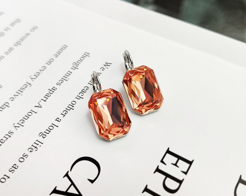 Серьги с чешскими кристаллами