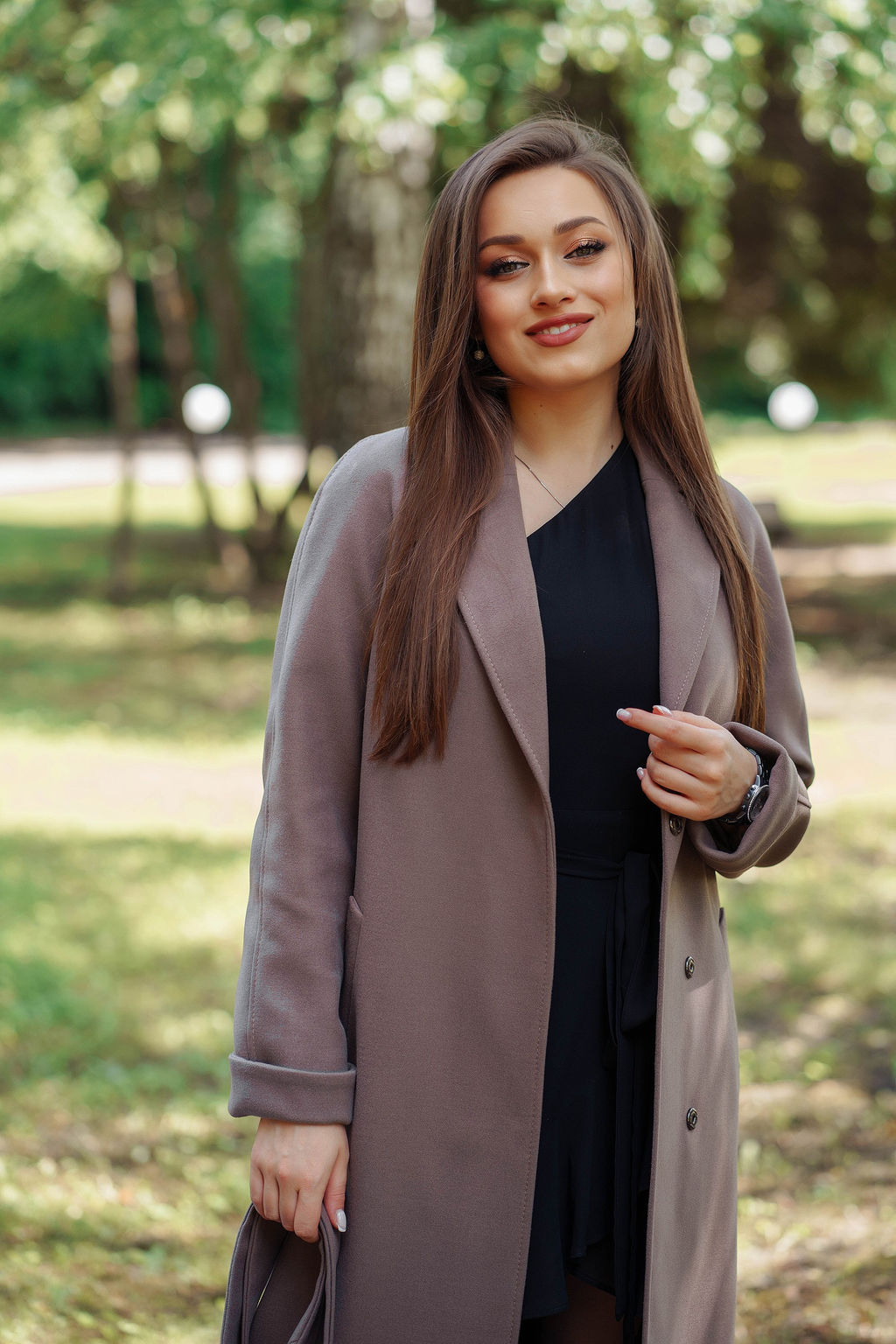 Пальто женское демисезонное 22555 (синий) - Kankan фото 10