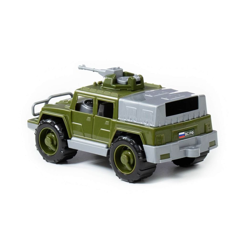 Автомобиль-джип военный Разведчик с 1-м пулемётом - Полесье фото 3