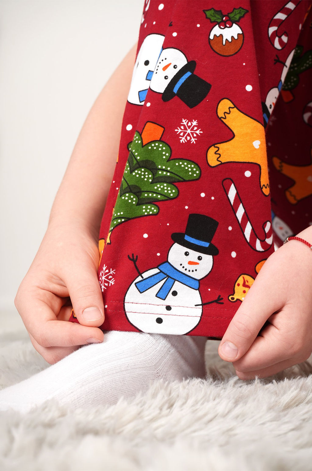 Детская новогодняя пижама Happyfox