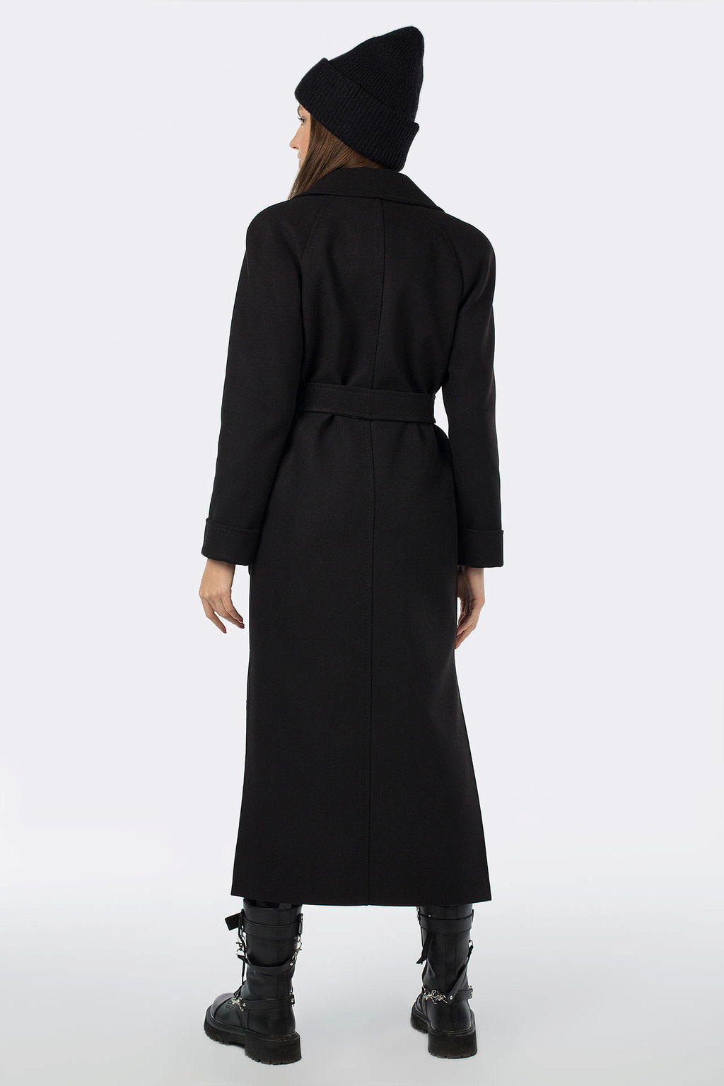01-10818 Пальто женское демисезонное Classic Reserve (пояс) - El podio фото 10