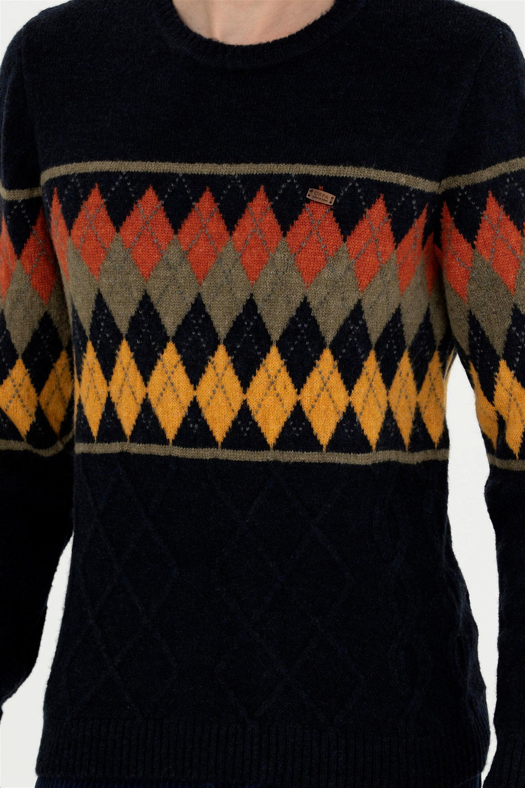 Мужской темно-синий свитер - U.s. polo assn фото 13