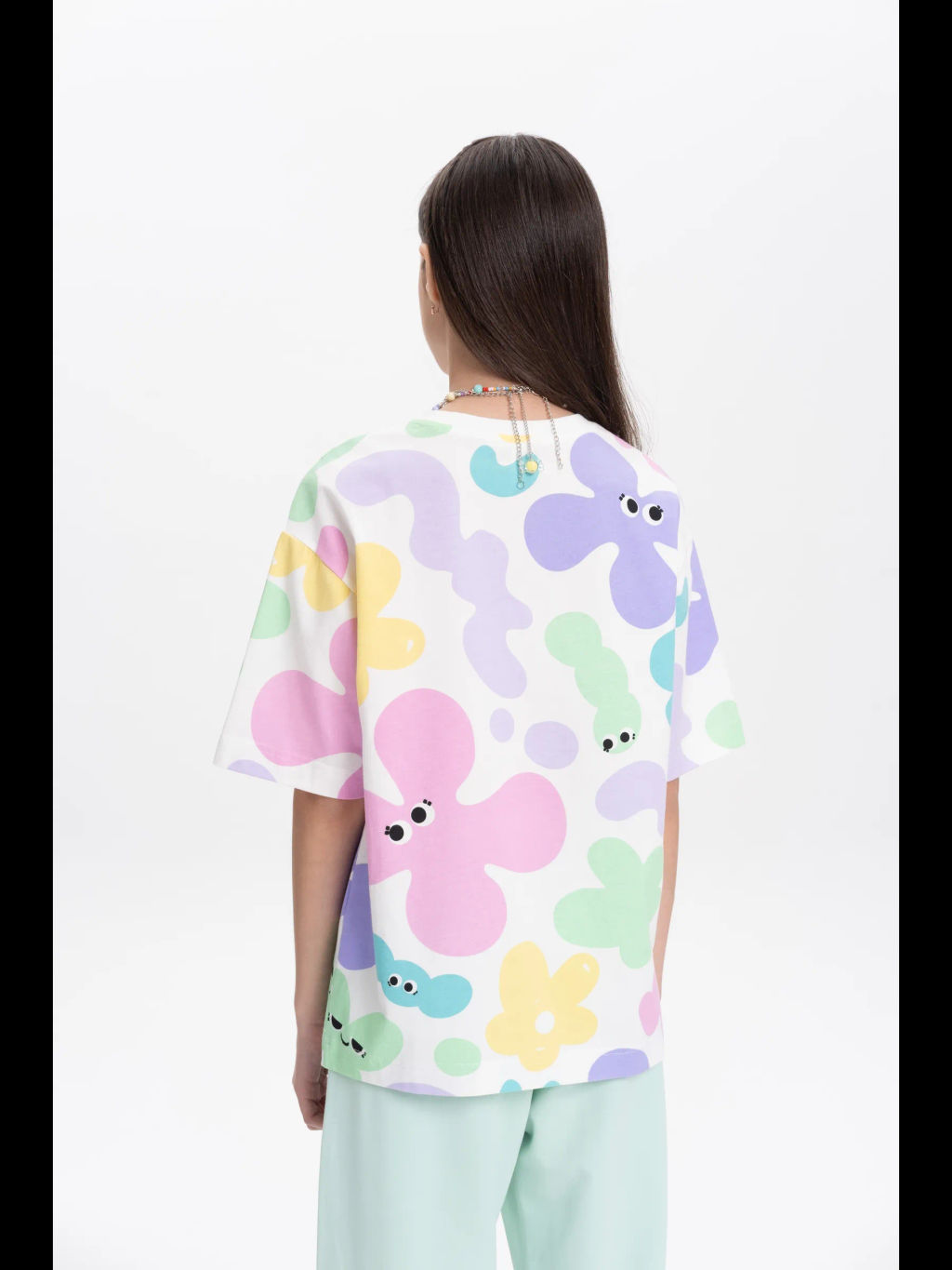 PELICAN, футболка для девочек, Молочный