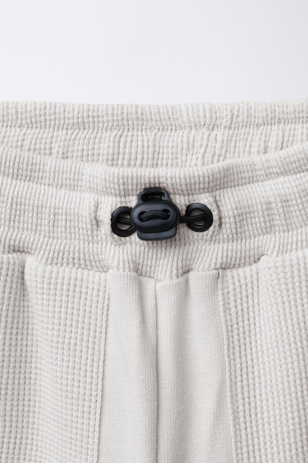 COMBINED WAFFLE-KNIT JOGGING TROUSERS - Zara фото 3