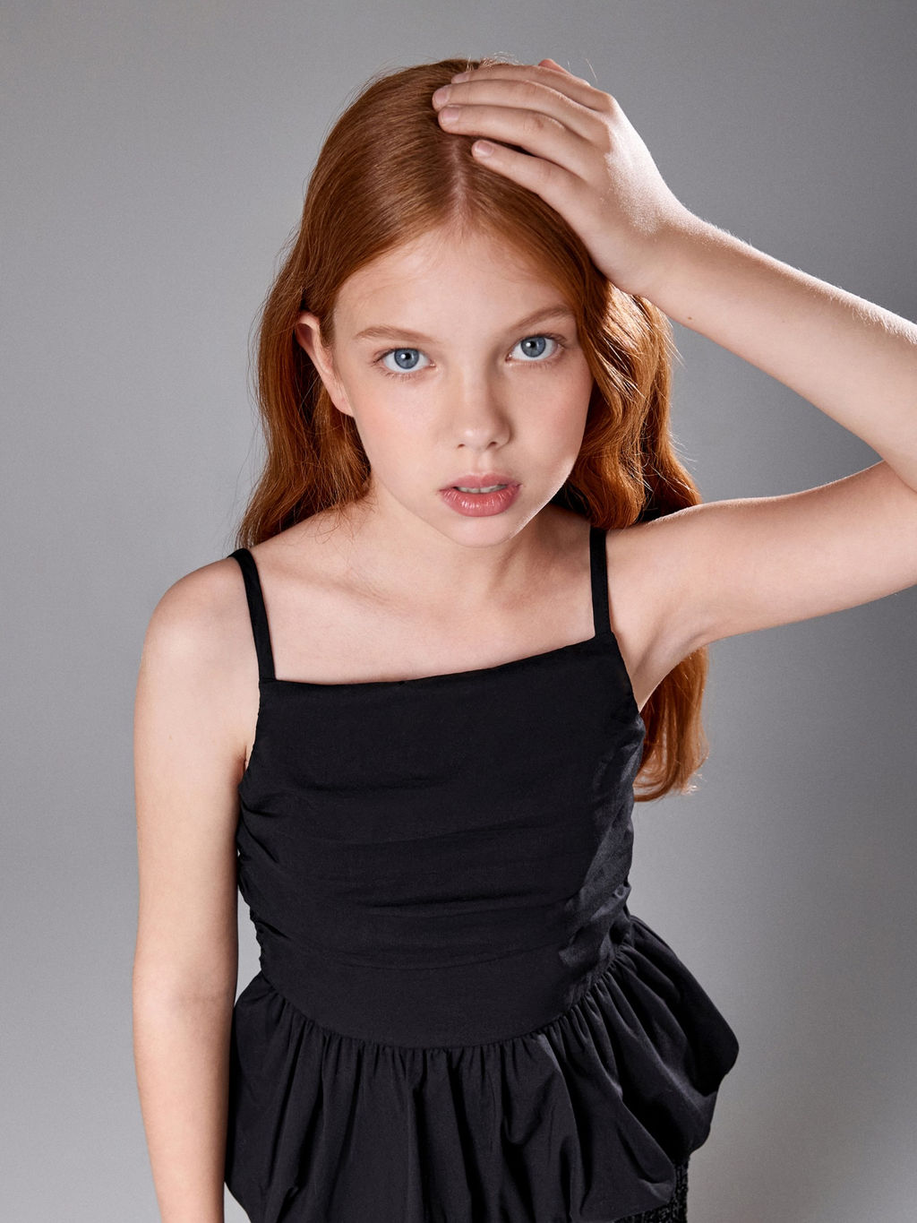 ACOOLA / Блузка-топ детская для девочек Gias черный фото 4