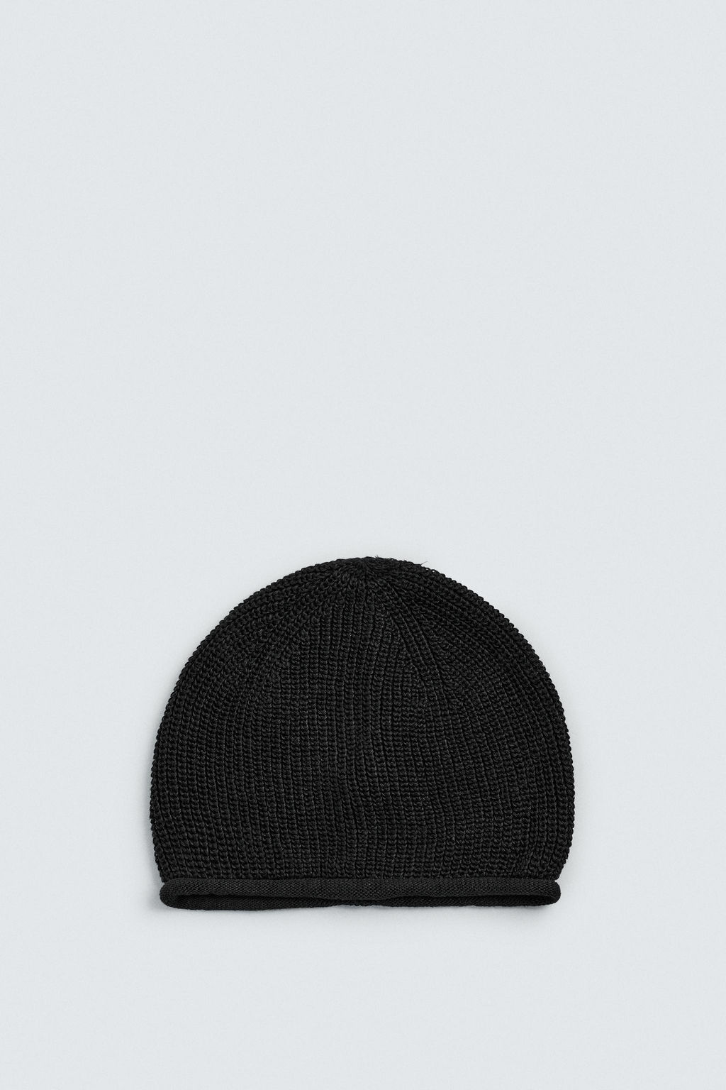 GORRO PUNTO 100% LINO / Marino - Zara фото 3