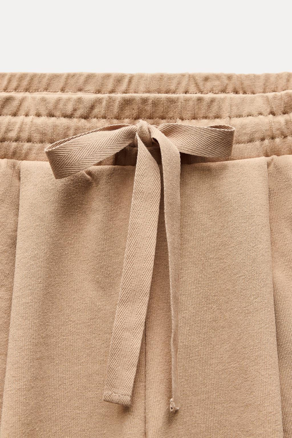 FADED PLUSH TROUSERS - Zara фото 9