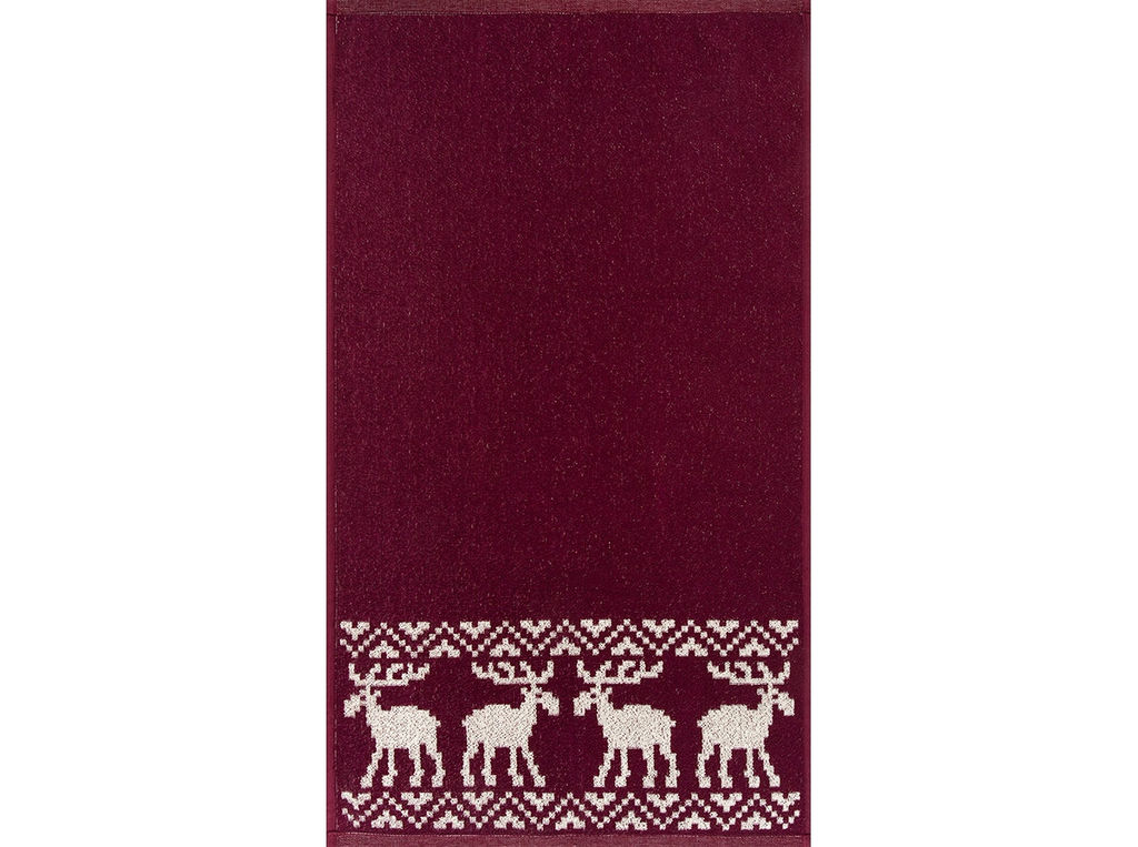 Полотенце махровое 6с103.412ж1 Оленики (кр.дерево1) 50х90см