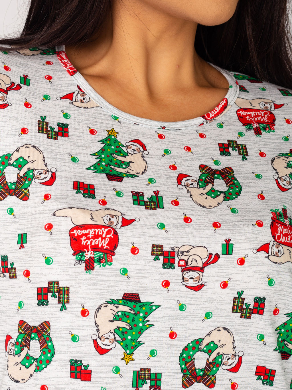 Пижама женская кулирка с брюками "СЮРПРИЗ"