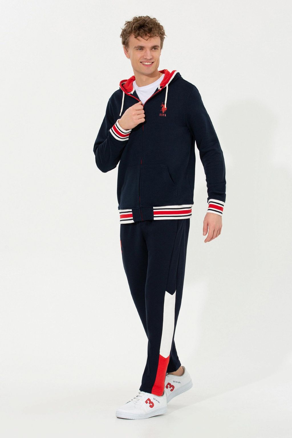 U. S. Polo Assn / Мужские темно-синие вязаные брюки - U.s. polo assn фото 4