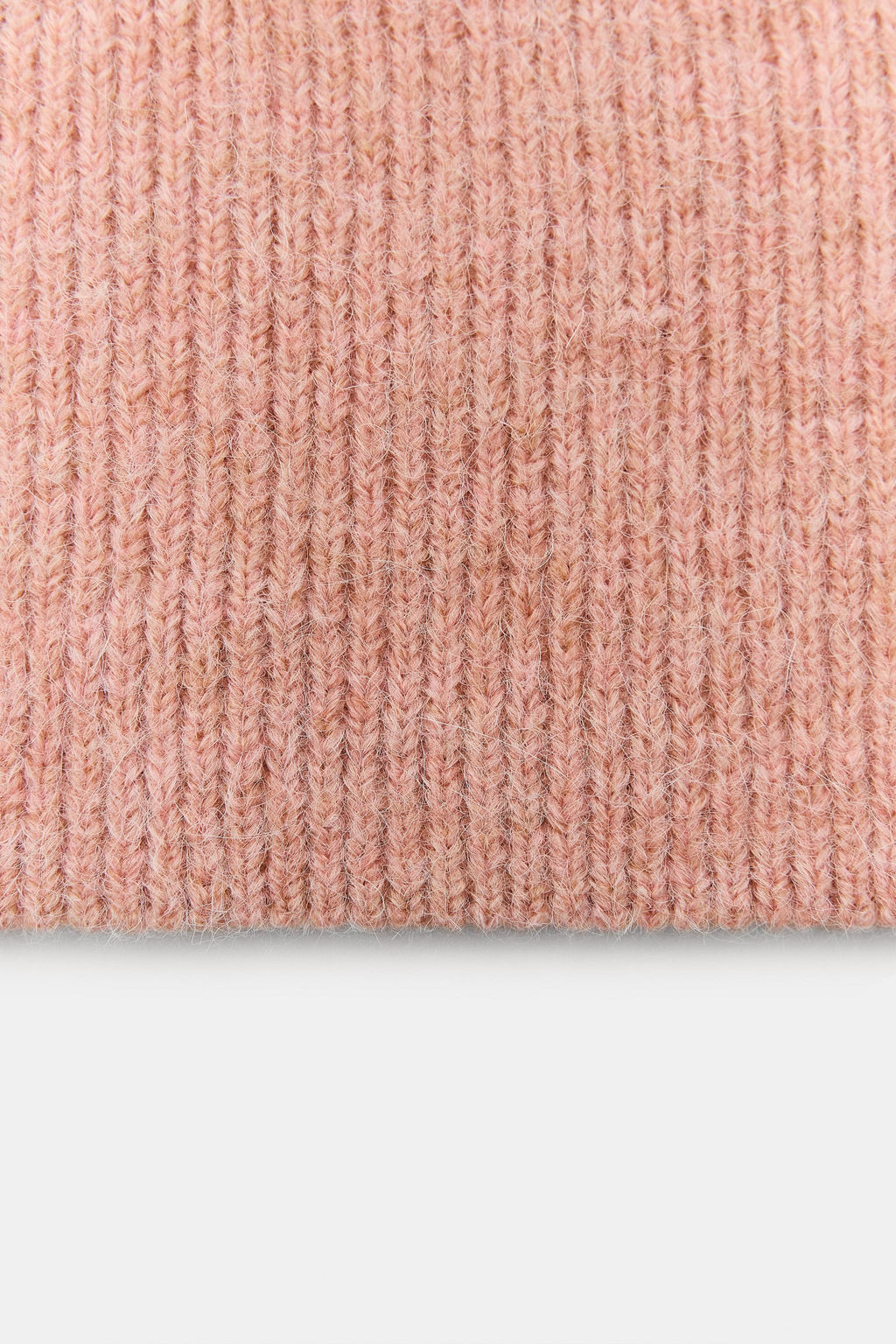 RIBBED KNIT BEANIE HAT - Zara фото 2