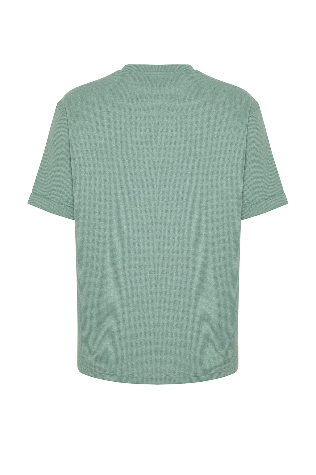 TRENDYOL MAN Siyah Oversize/Genis Kesim K?sa Kol Cepli Etiket Detayl? T-Shirt TMNSS23TS00077 - Trendyolmilla фото 8